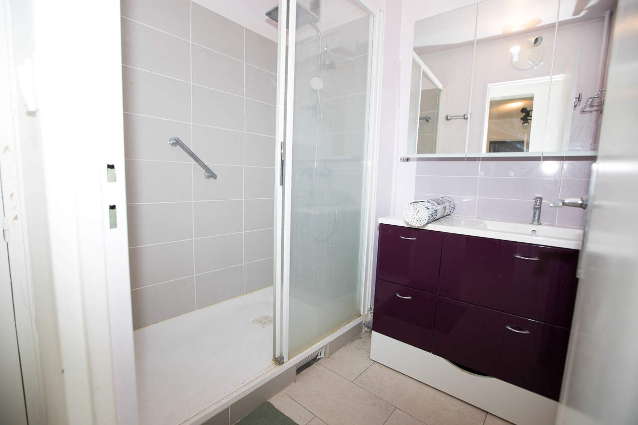 The bathroom