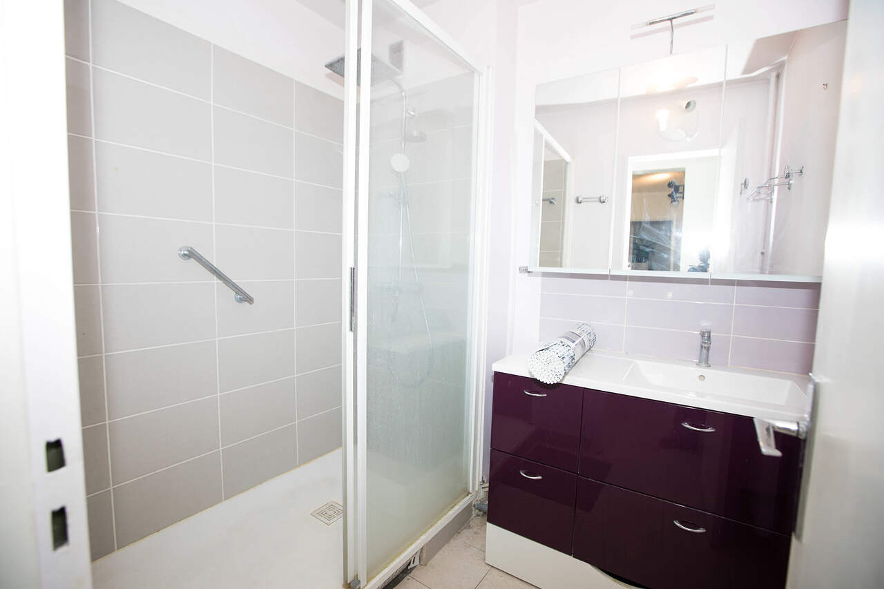 The bathroom