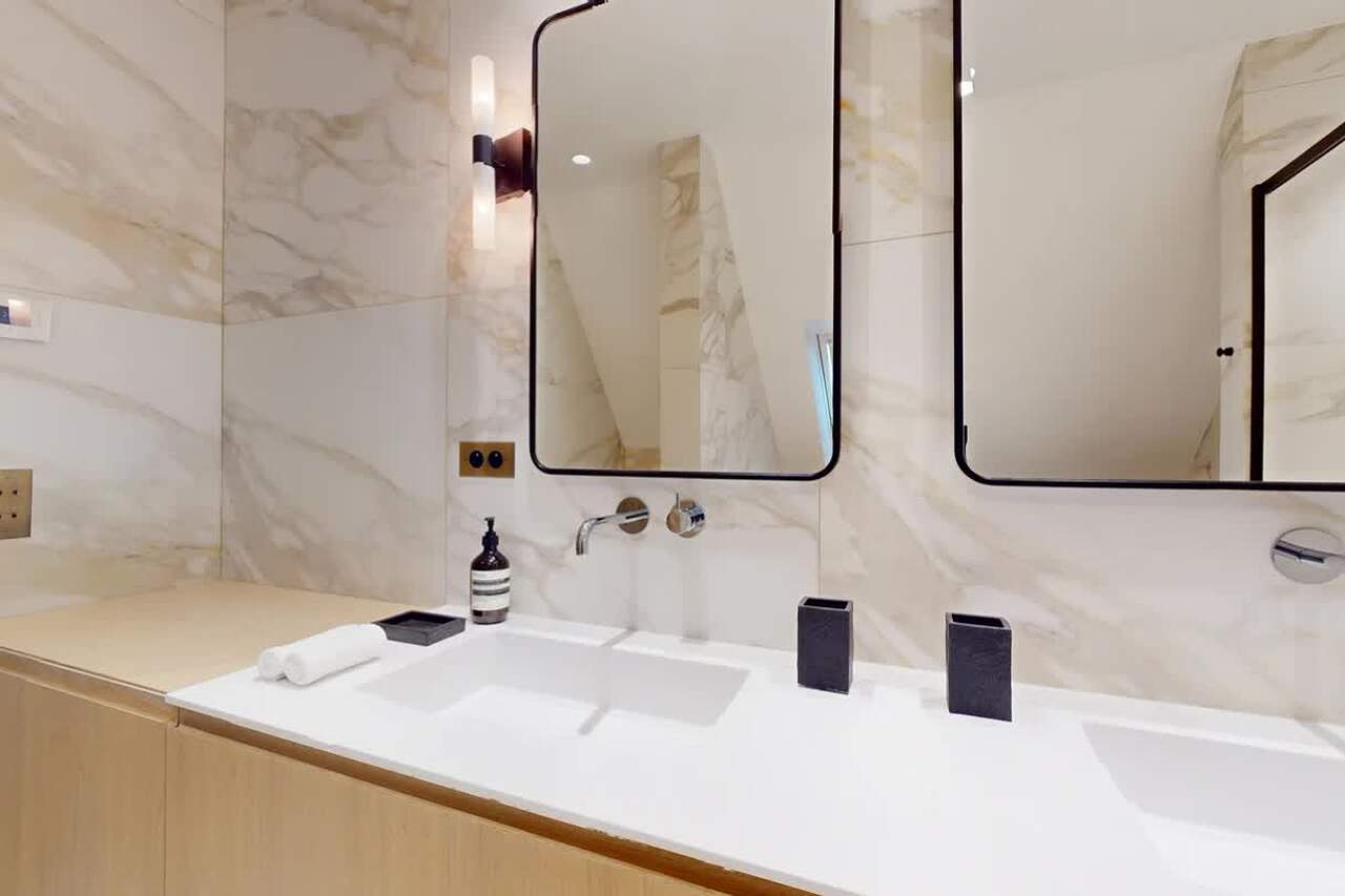 The bathroom