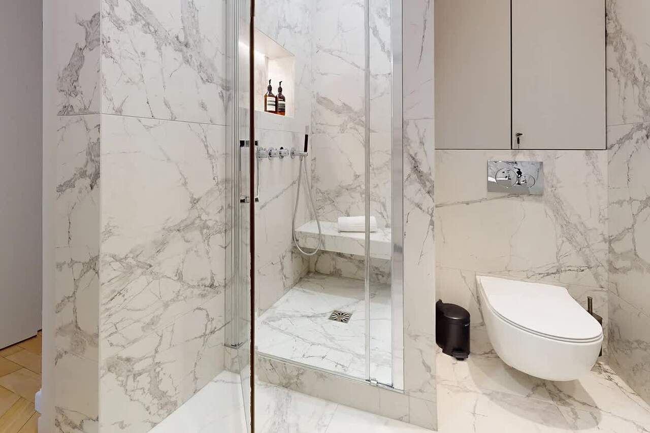 The bathroom