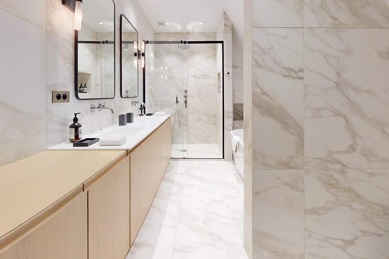 The bathroom