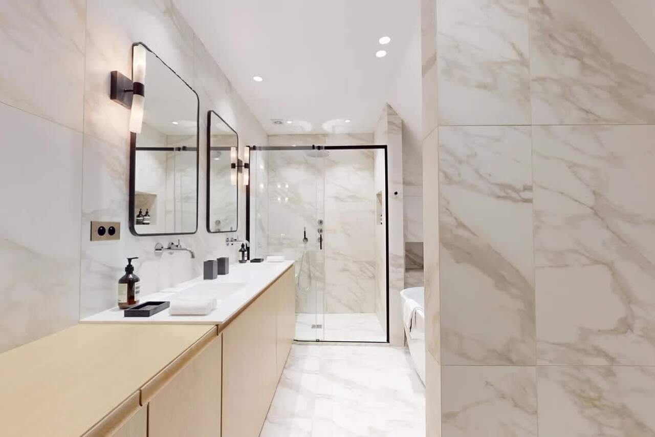 The bathroom