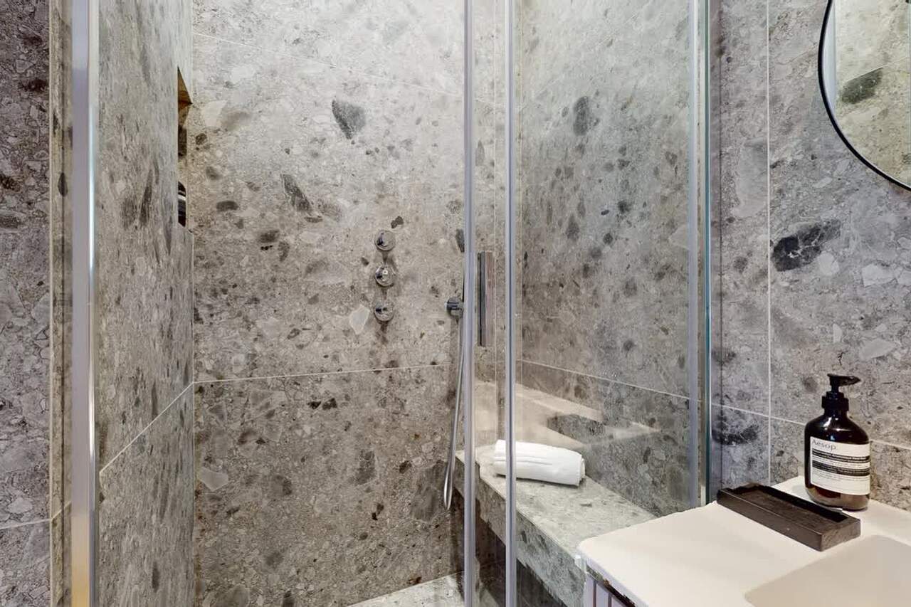 The bathroom
