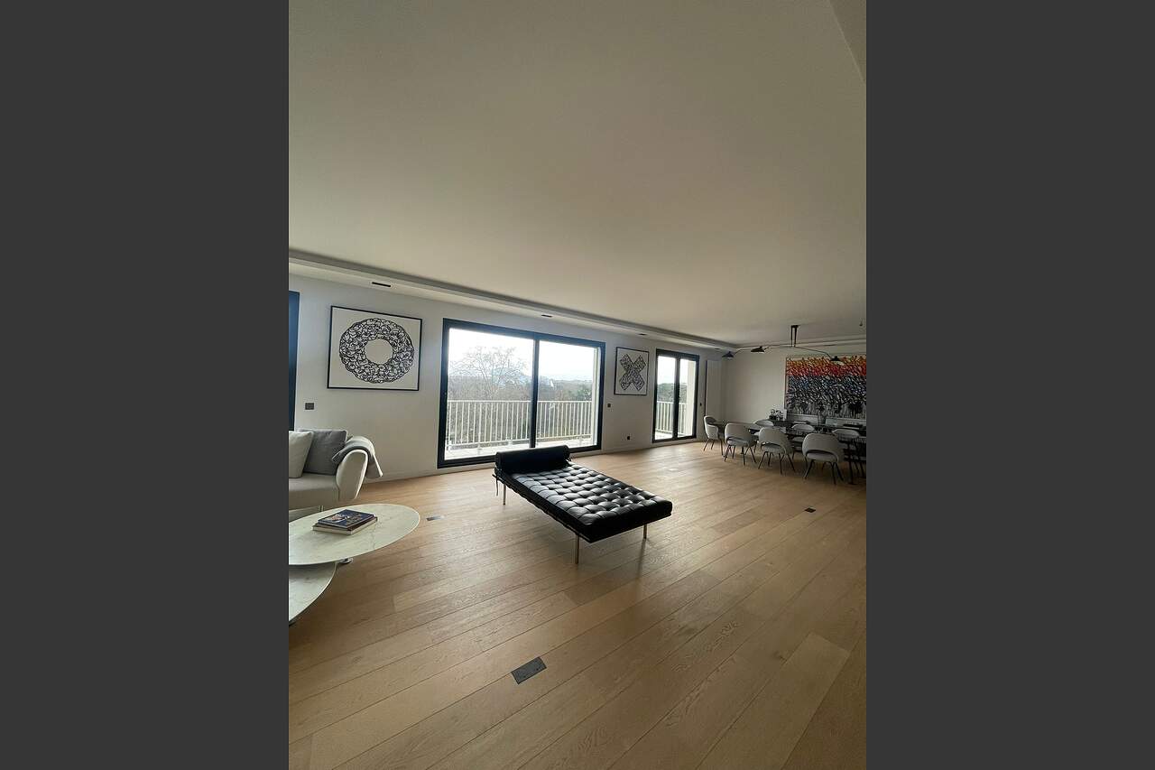 The living room