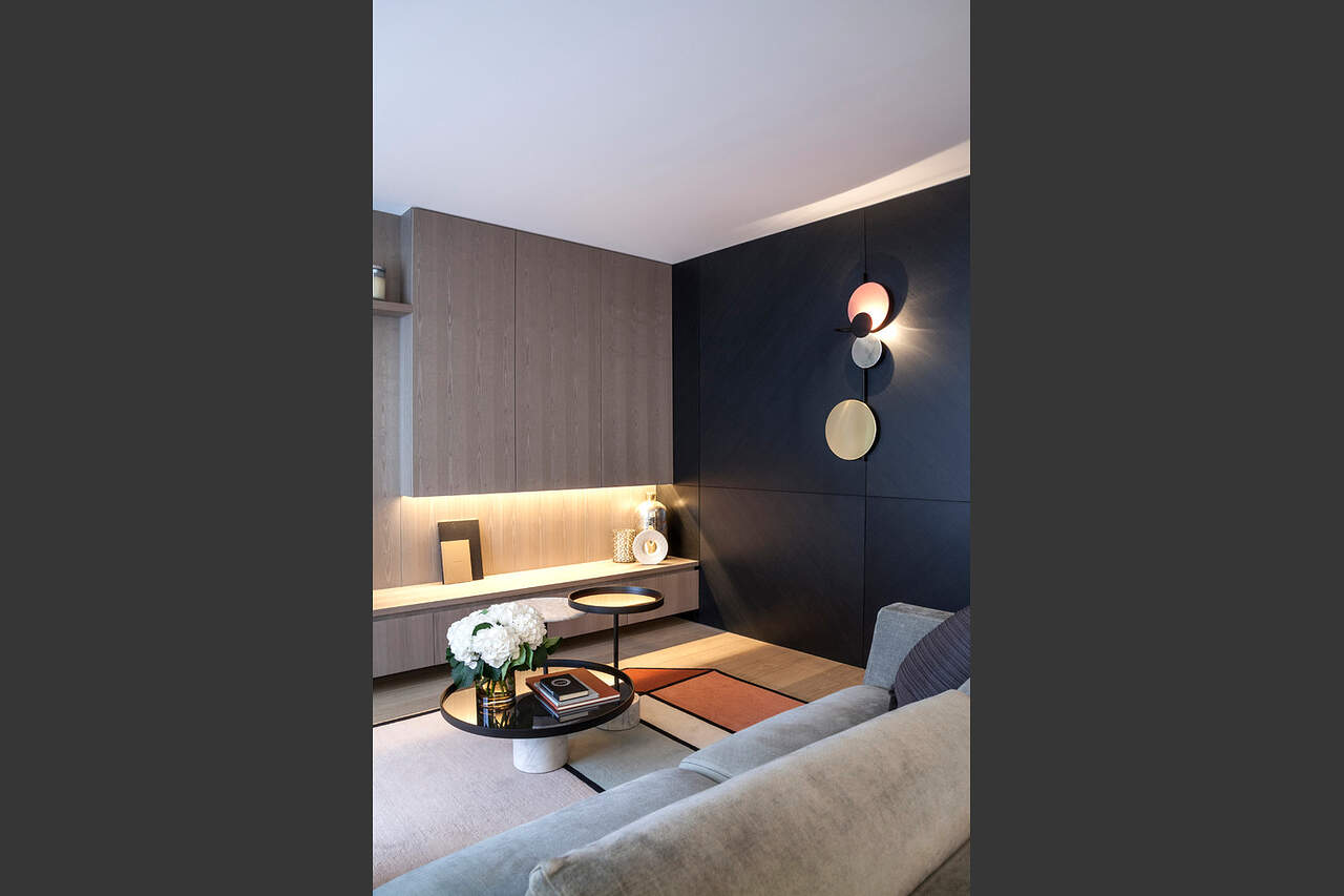 The living room
