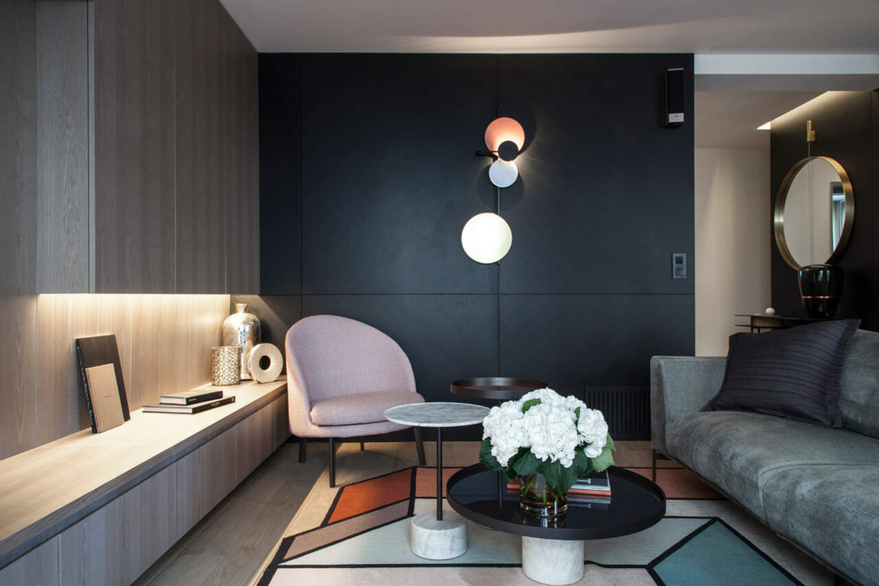 The living room