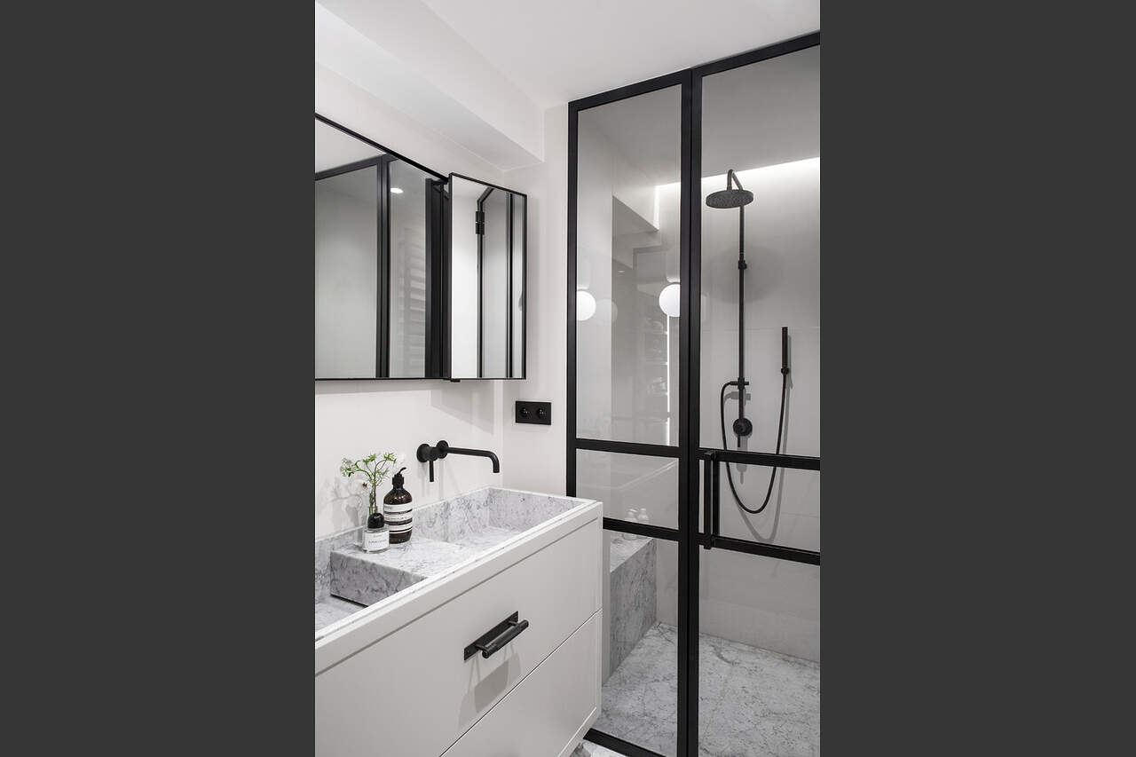 The bathroom