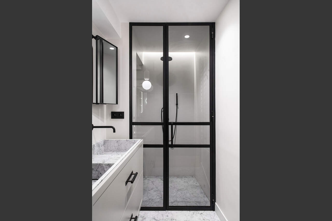 The bathroom
