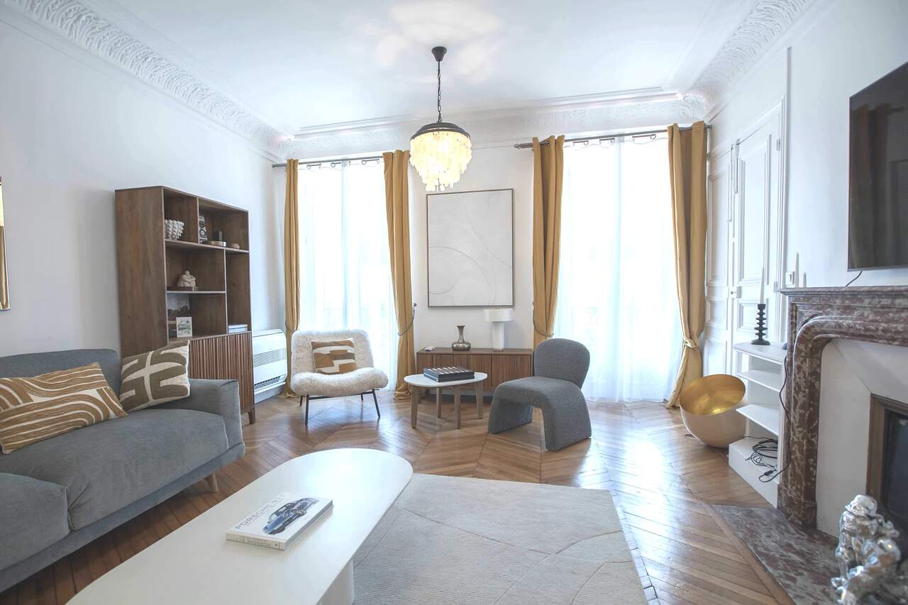 The living room