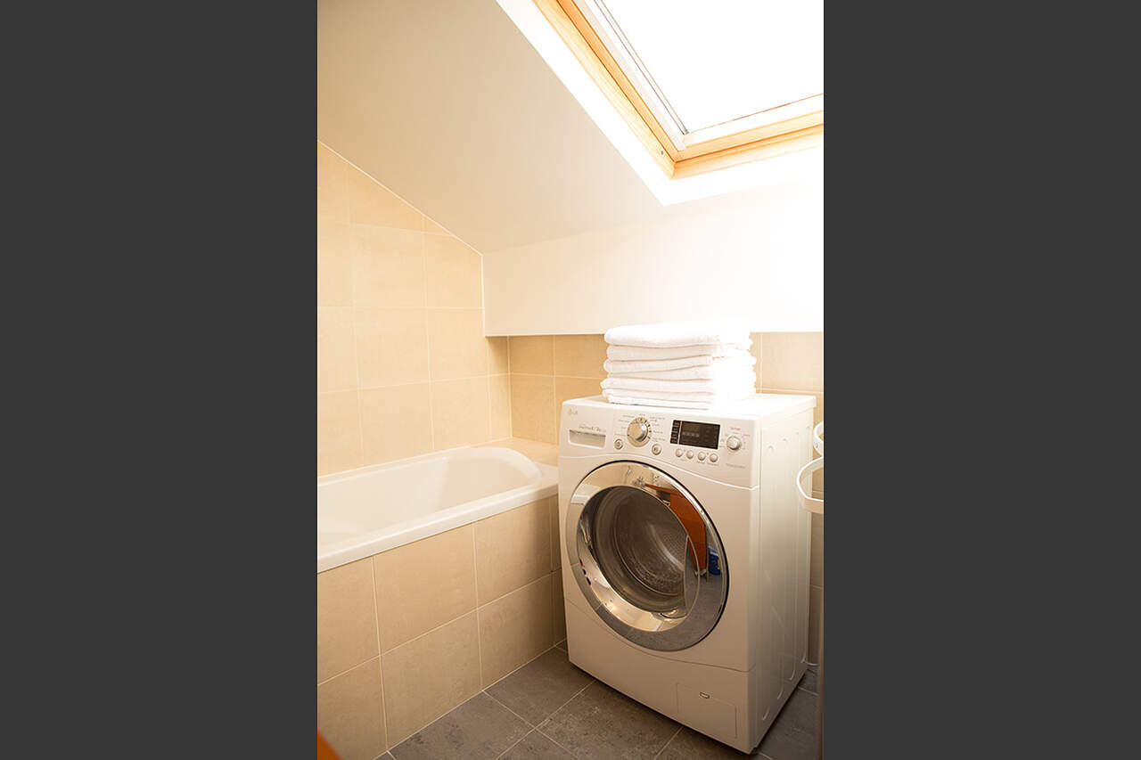 The bathroom