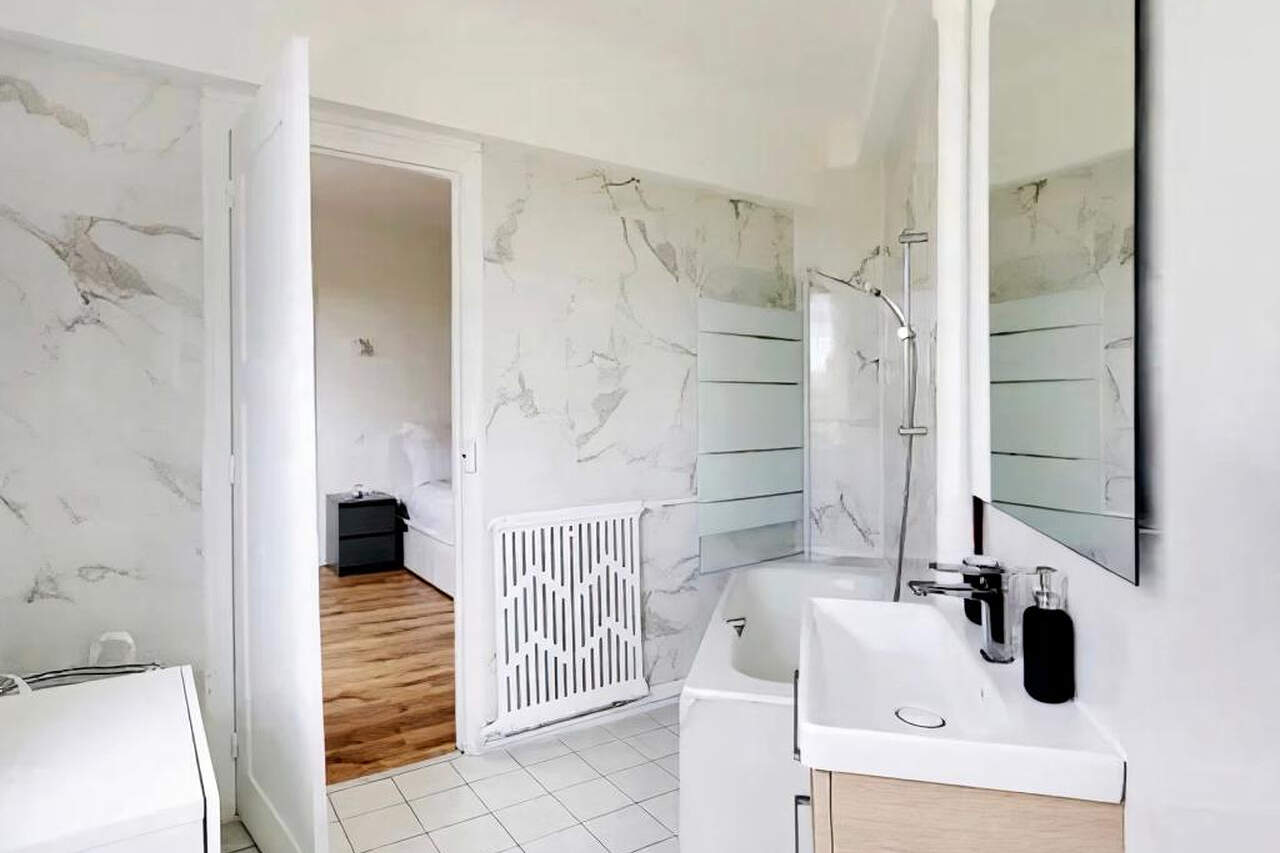 The bathroom