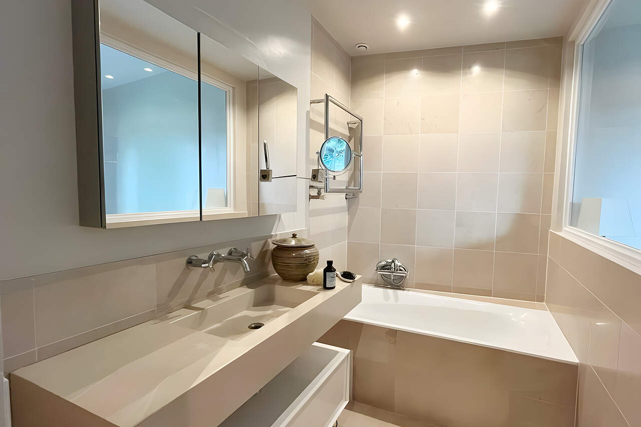 The 1st bathroom