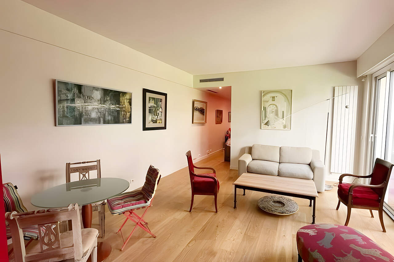 The living room