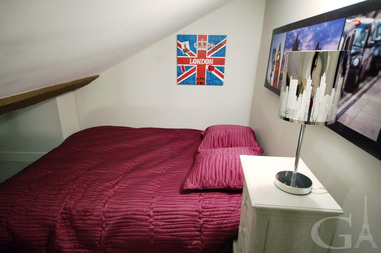 The bedroom