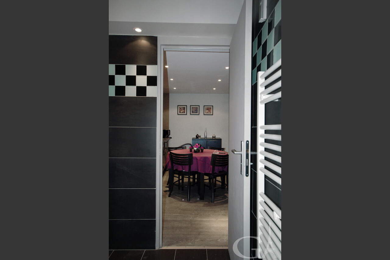 The bathroom