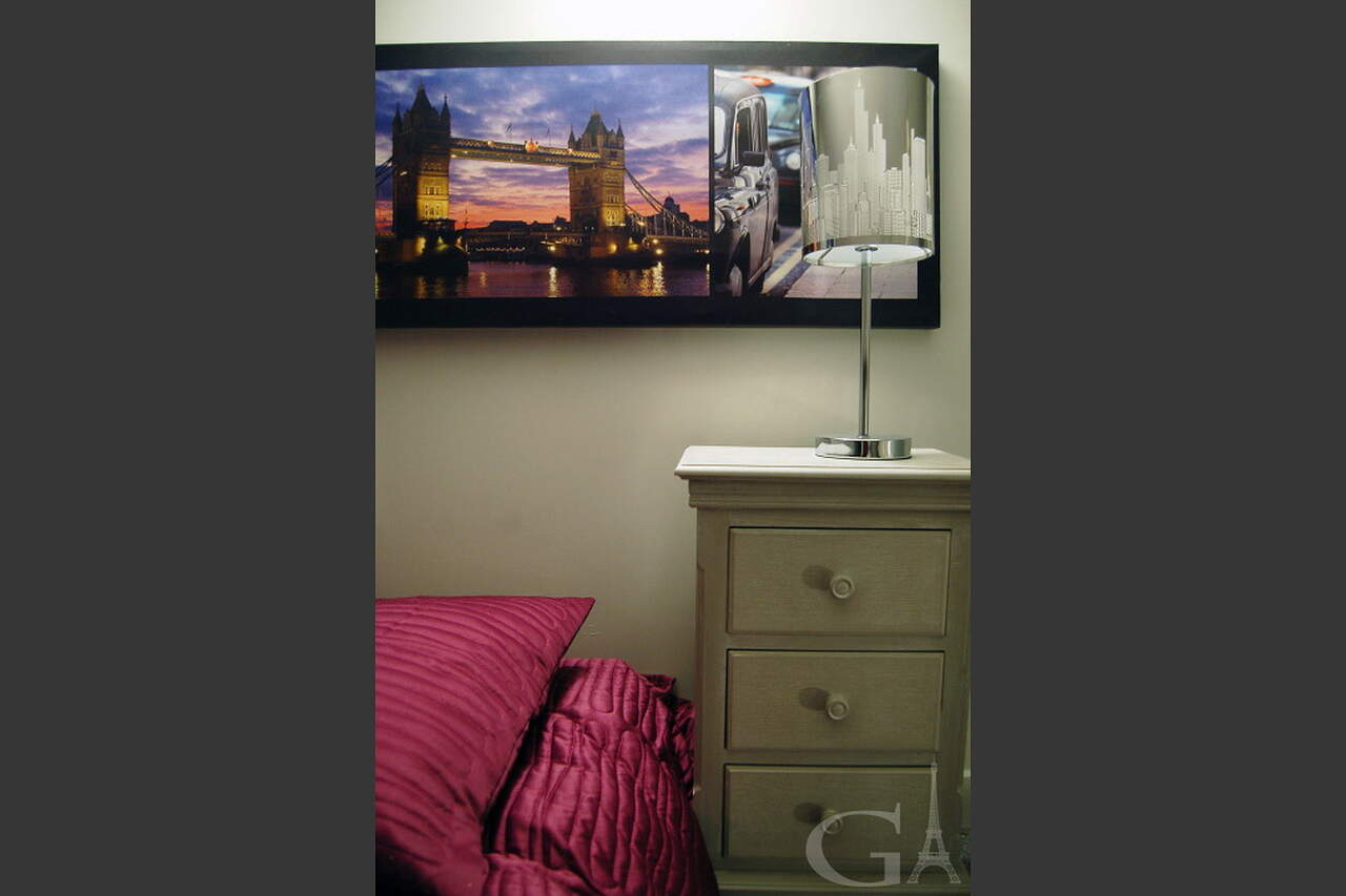 The bedroom