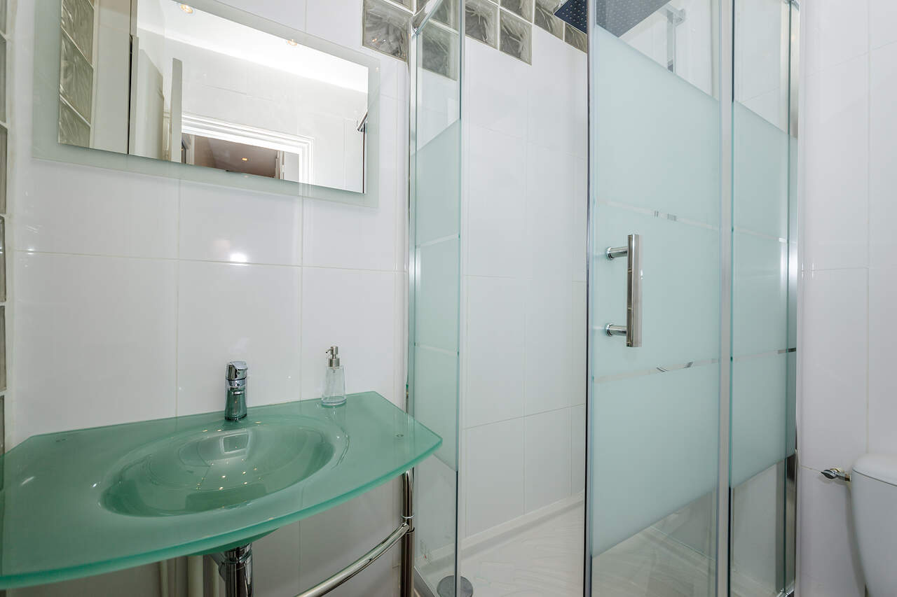 The bathroom