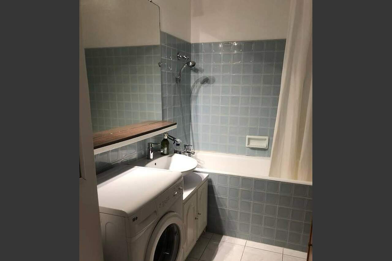 The bathroom