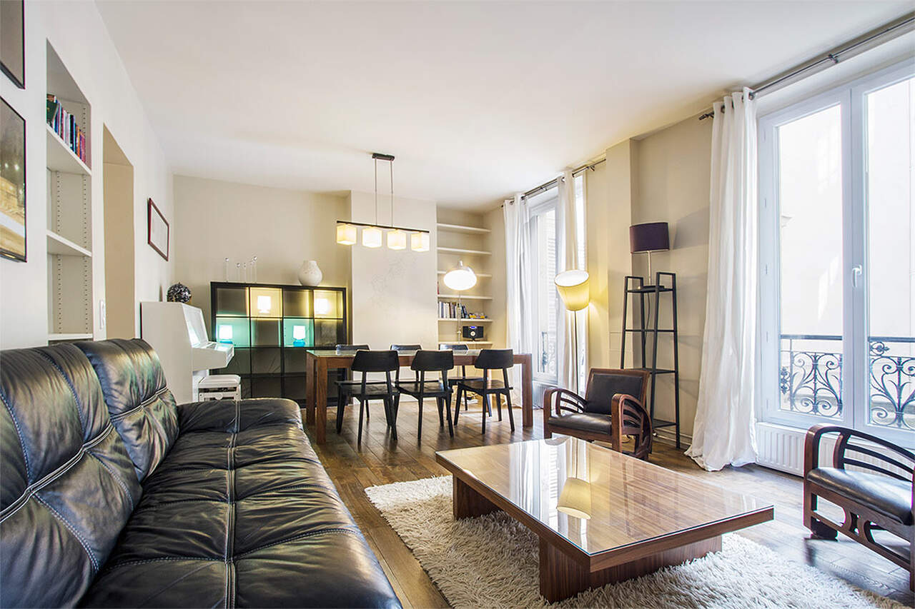 The living room