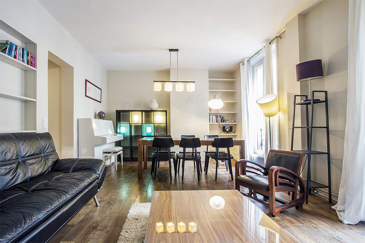 The living room