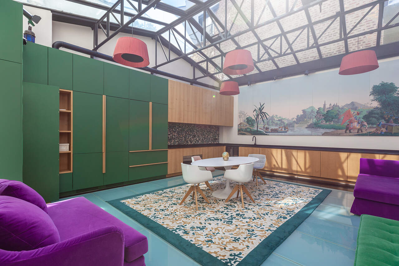 The living room