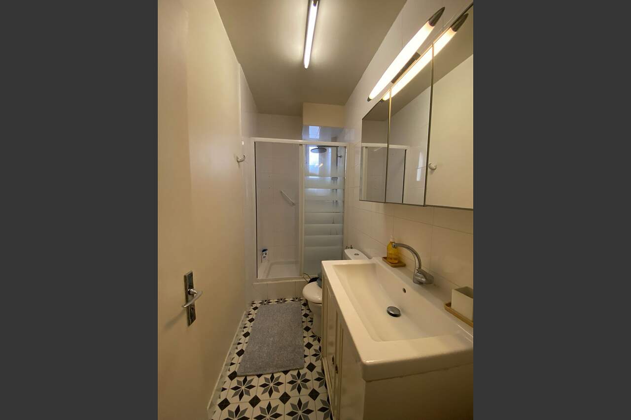 The bathroom