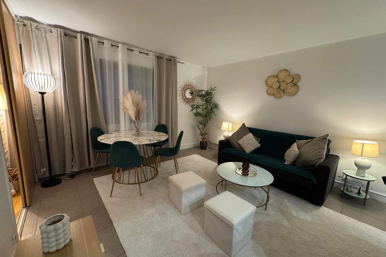 The living room