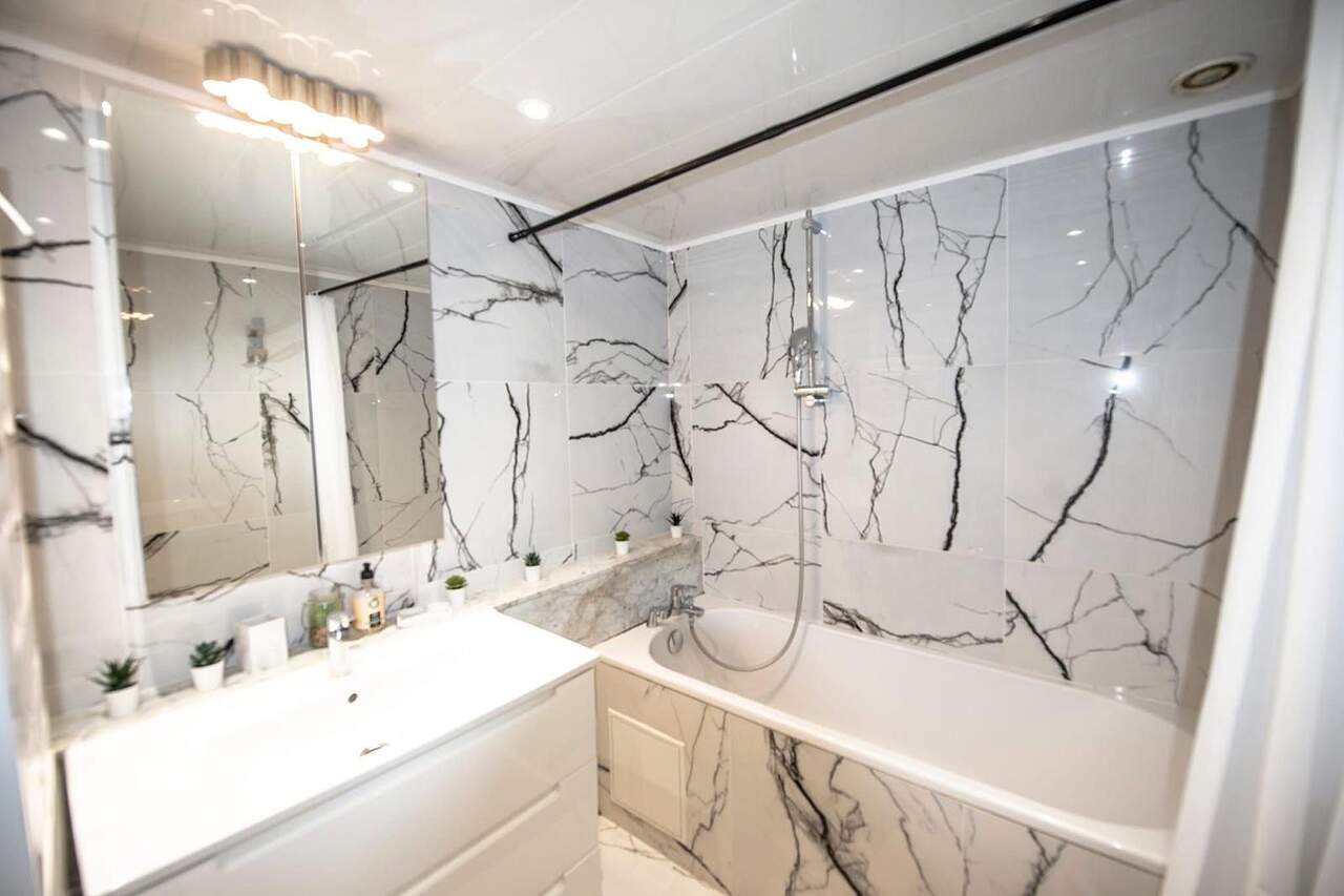 The bathroom