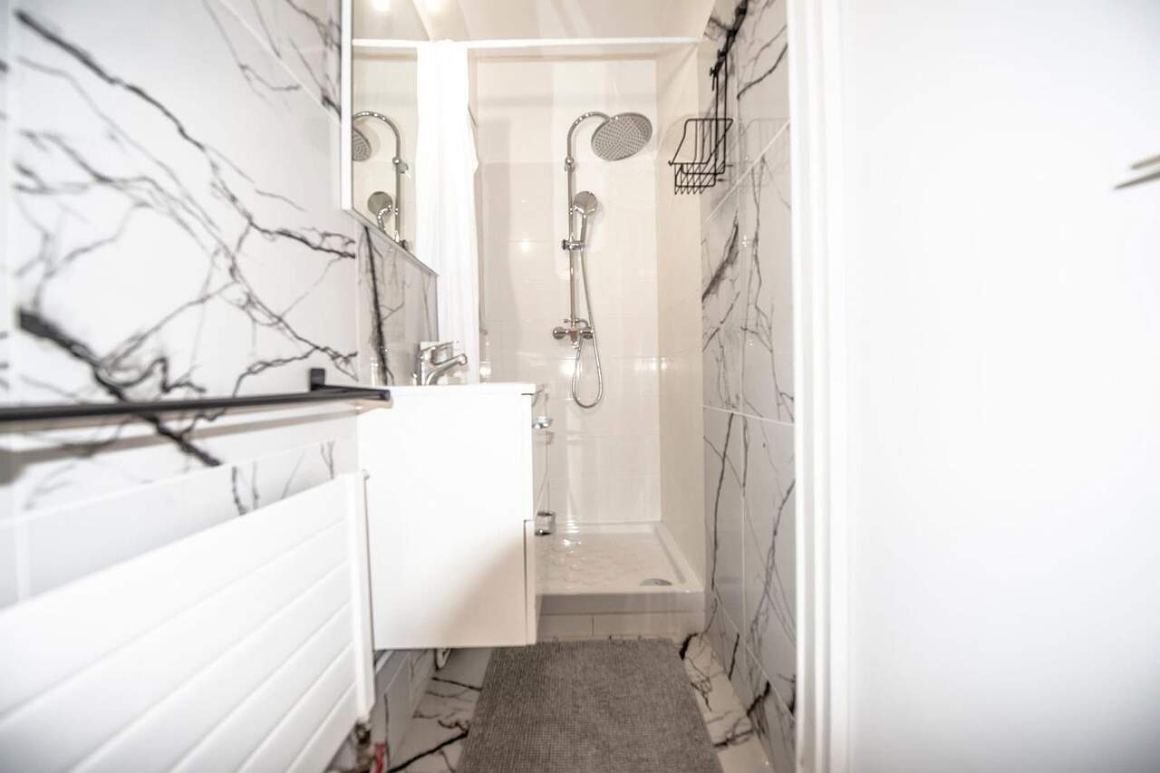 The bathroom