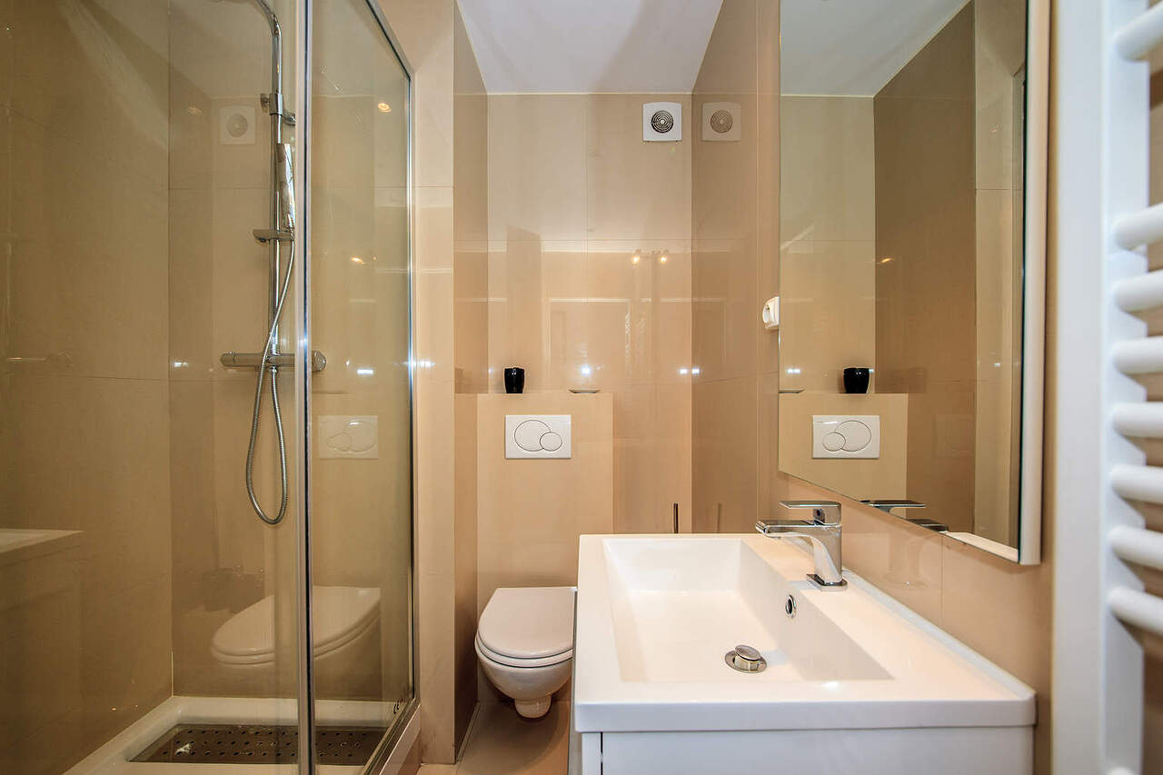 The bathroom