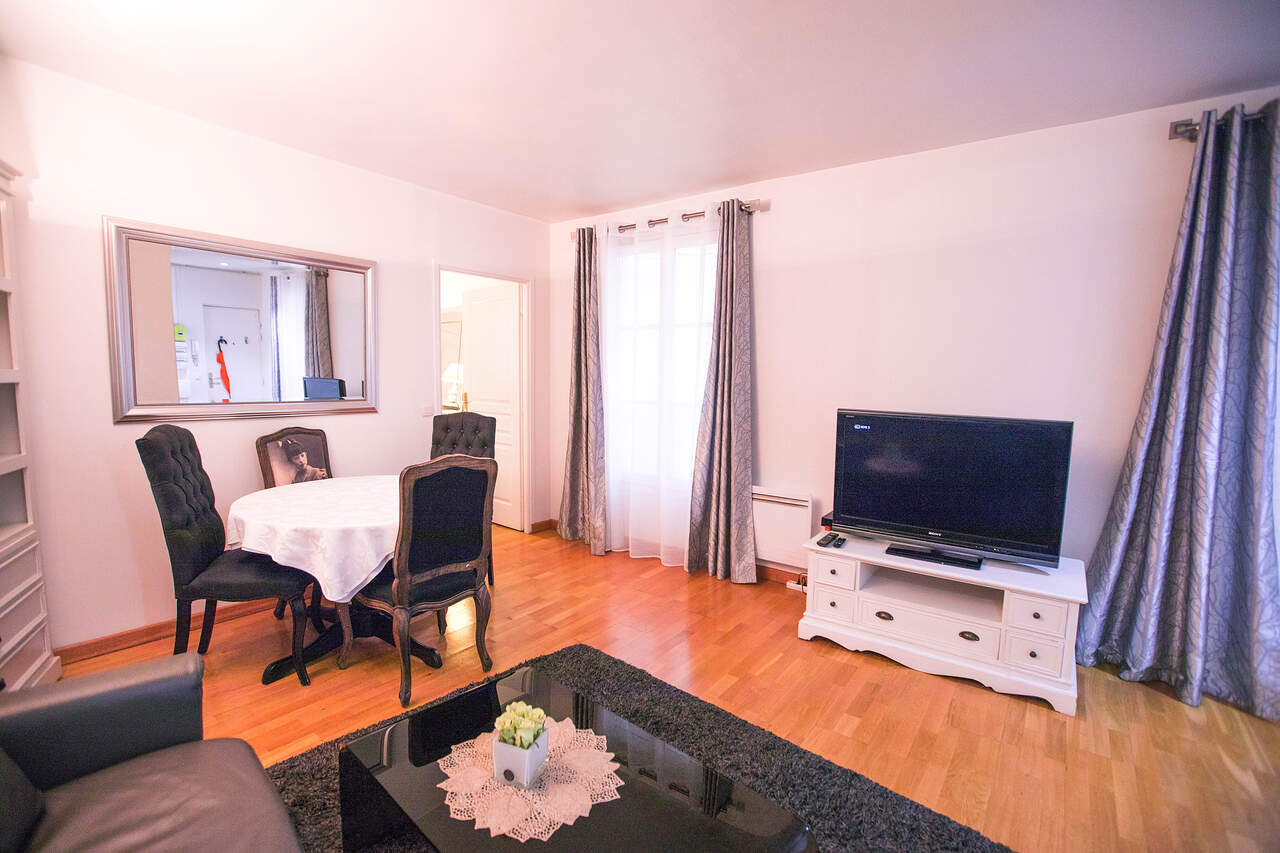 The living room