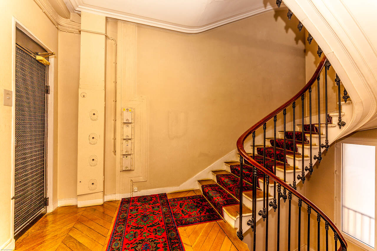 The entrance