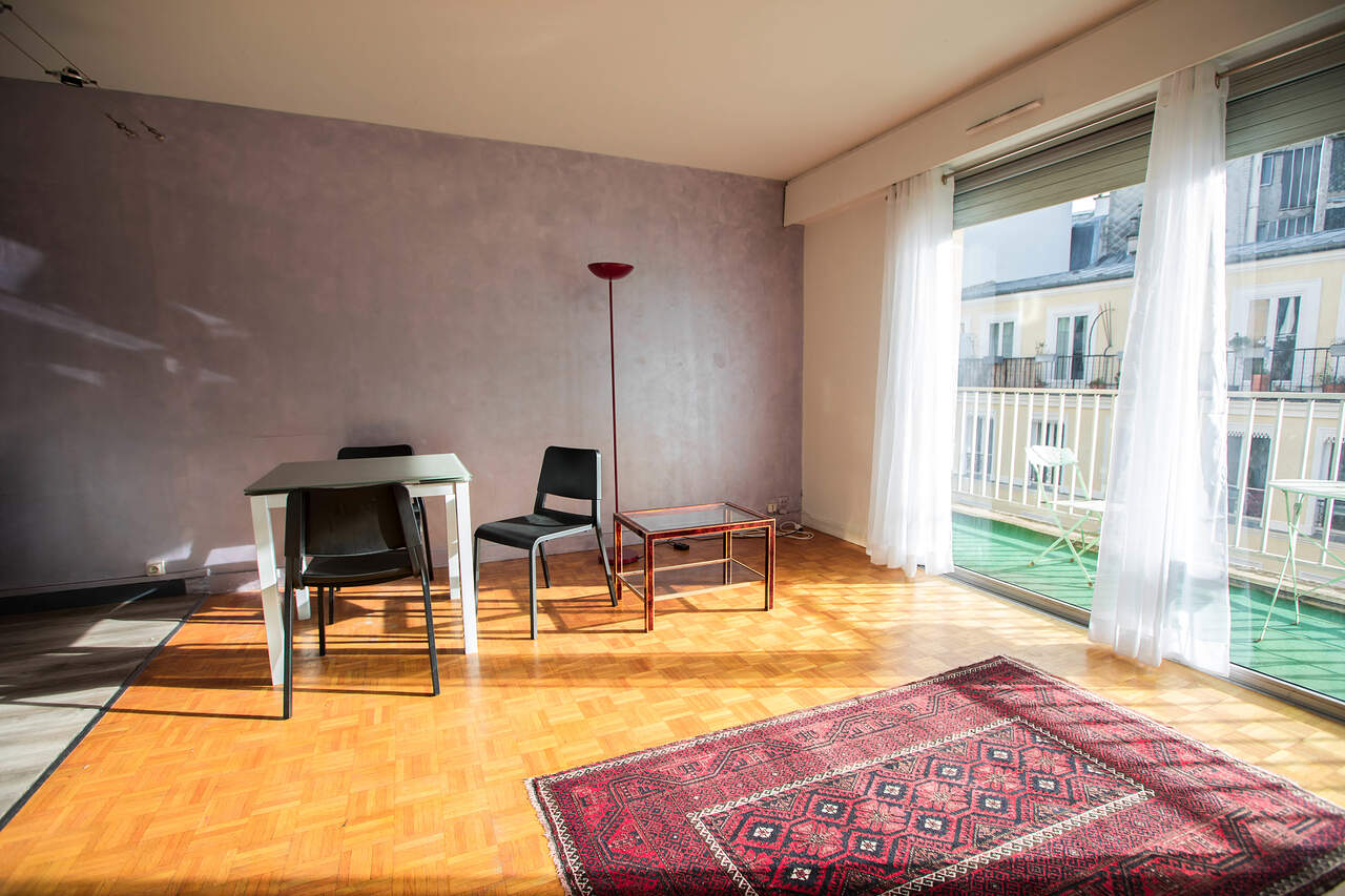 The living room