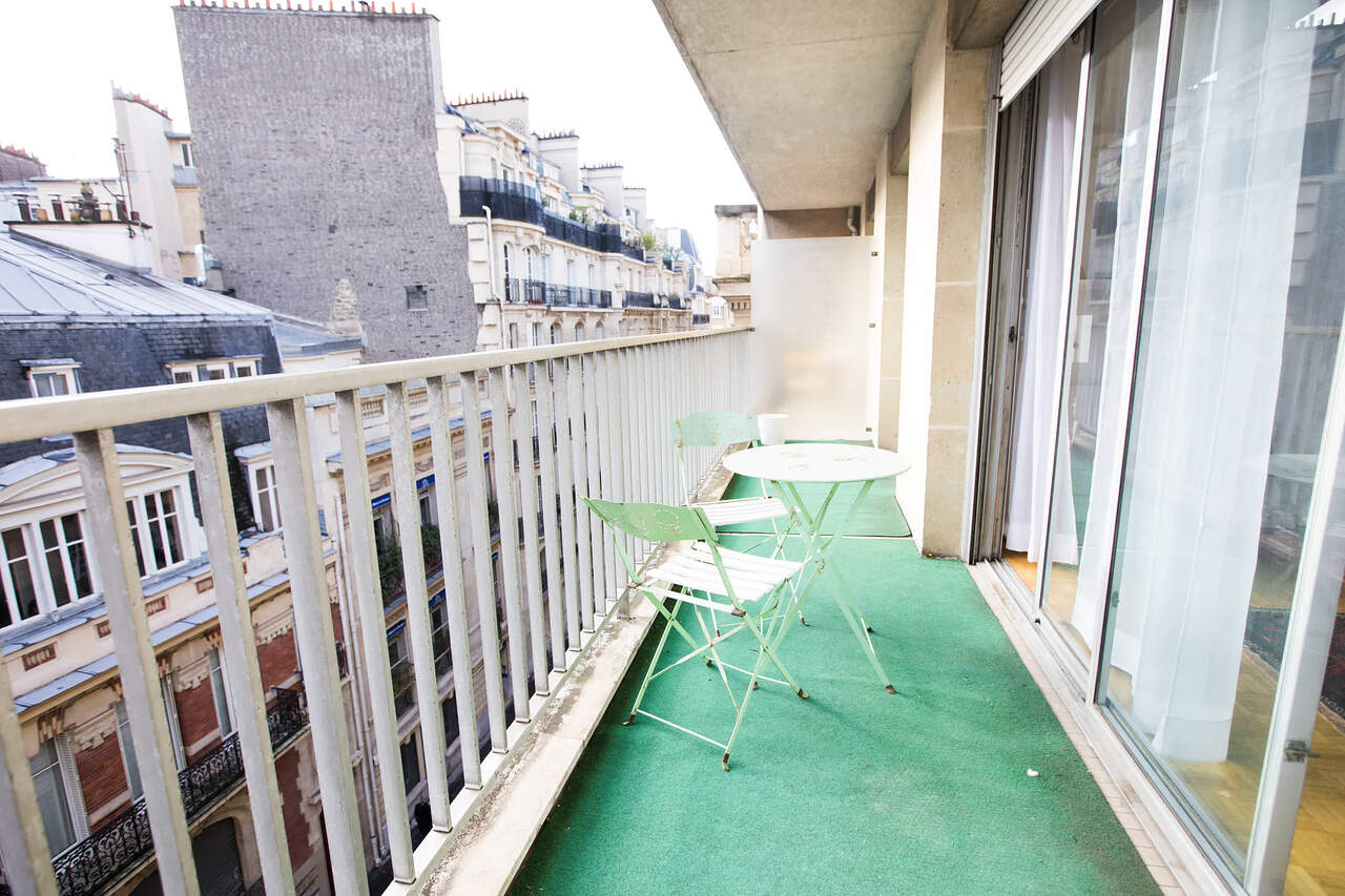 The terrace
