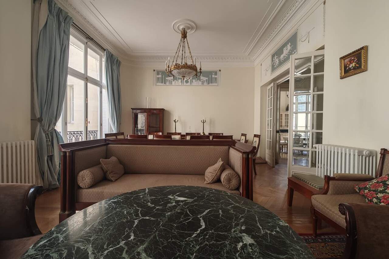 The living room