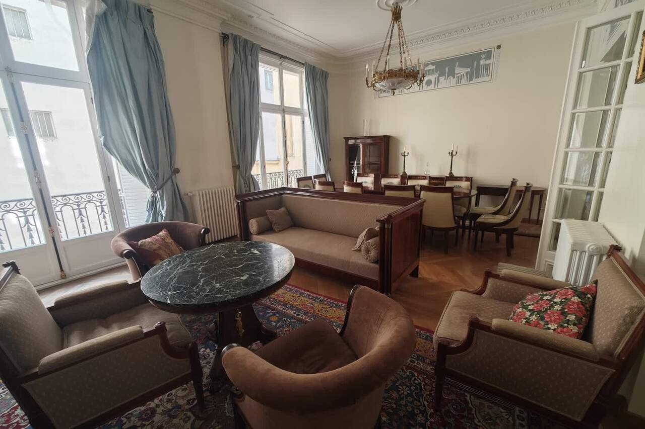 The living room