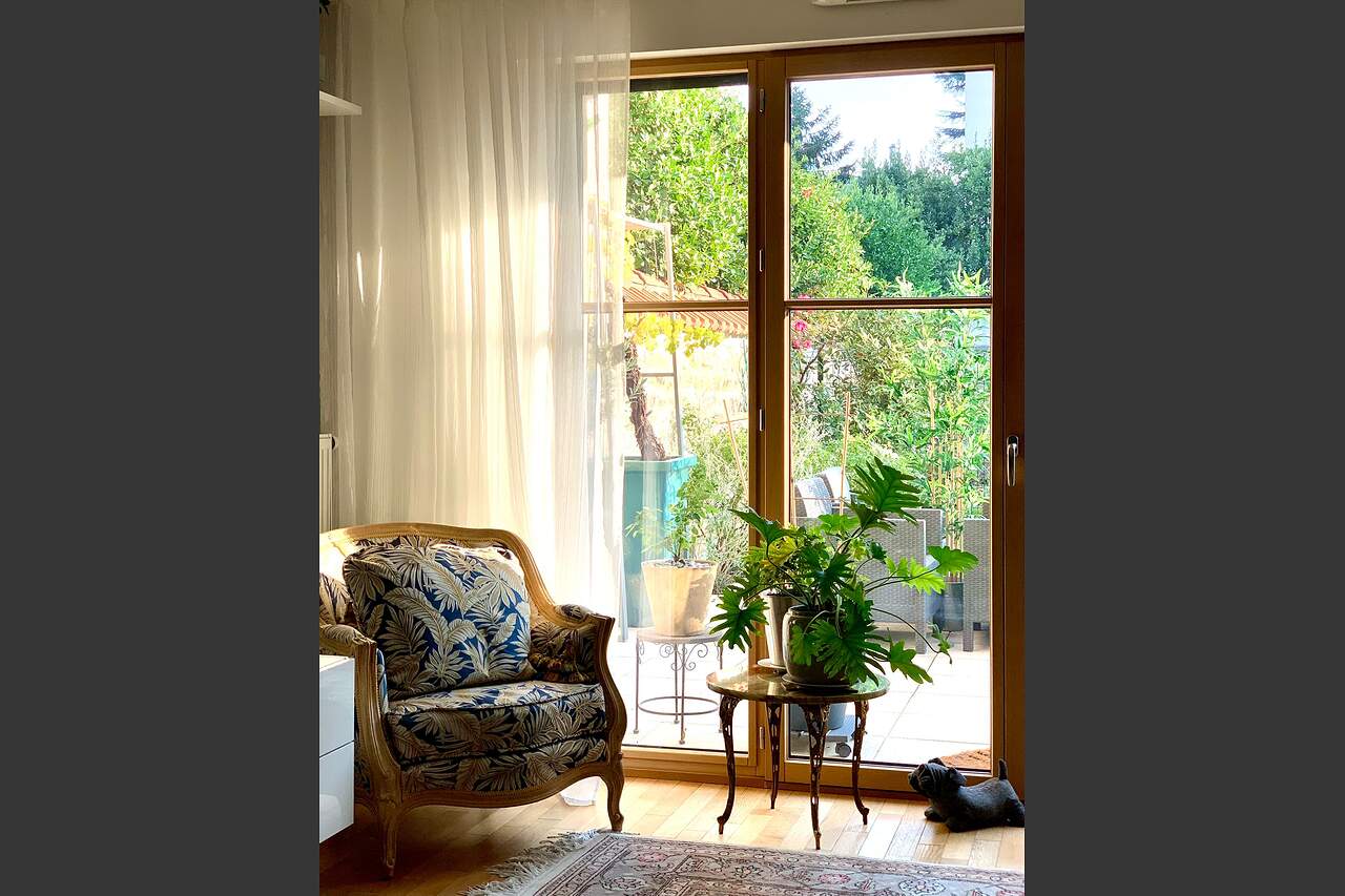The living room