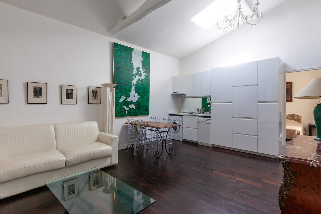 The living room
