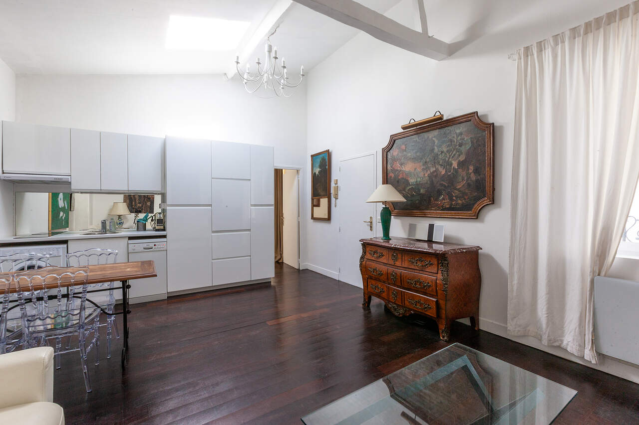 The living room
