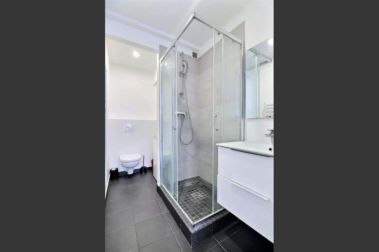 The bathroom