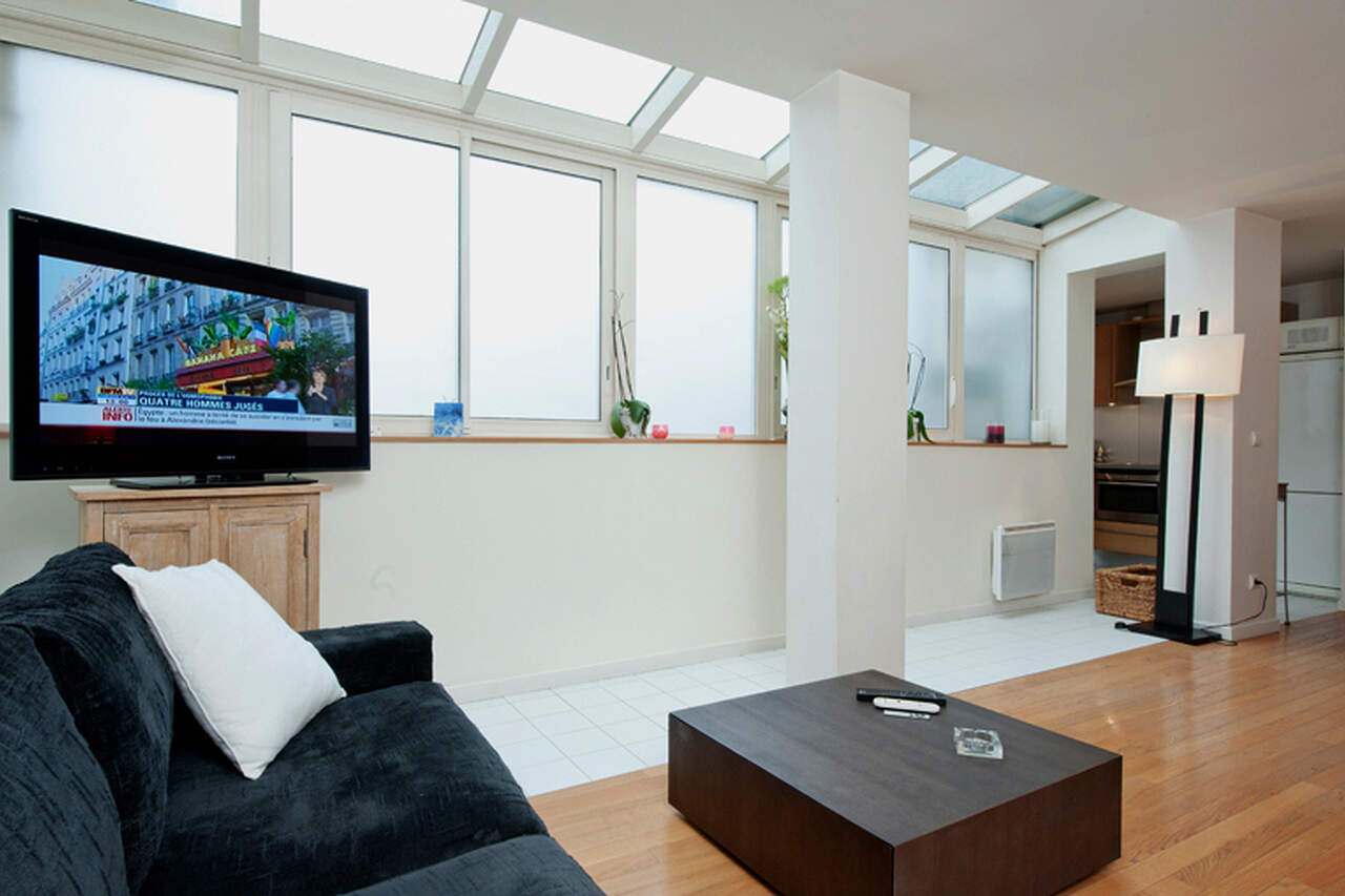 The living room