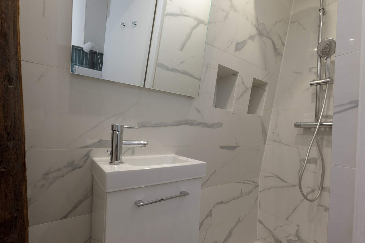 The bathroom