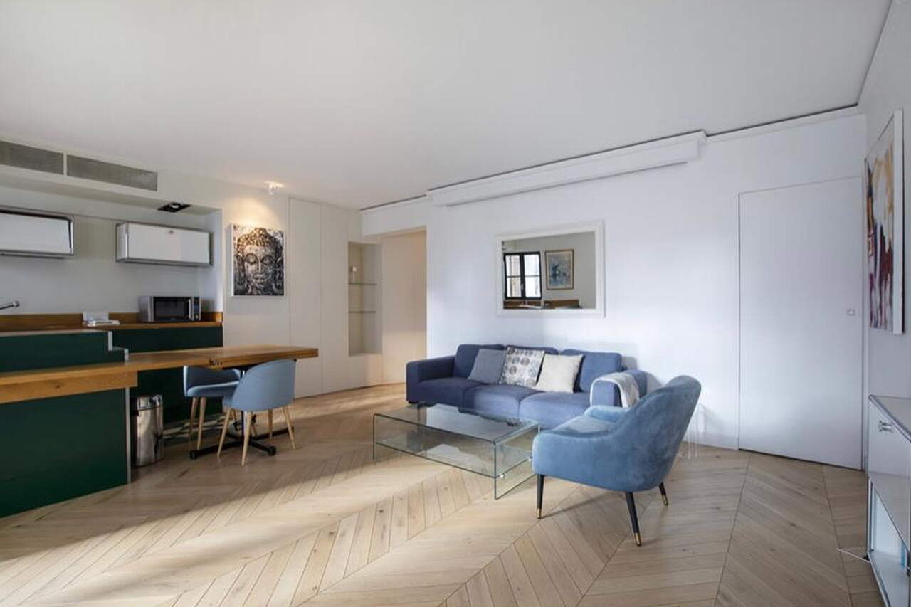 The living room