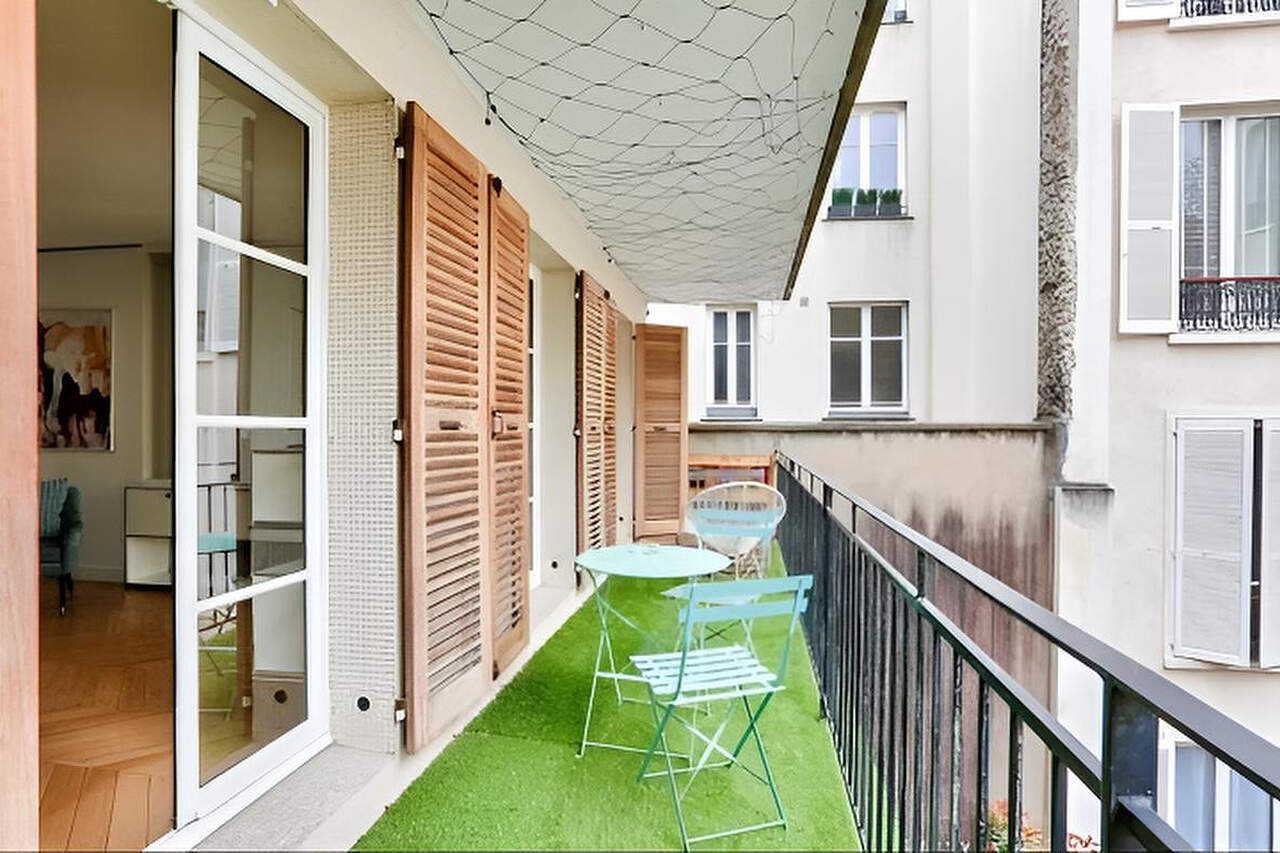 The terrace