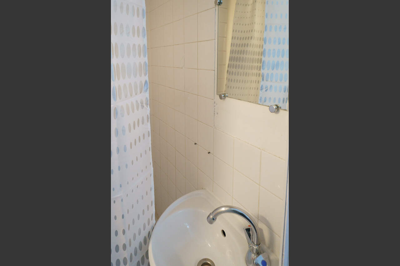 The bathroom