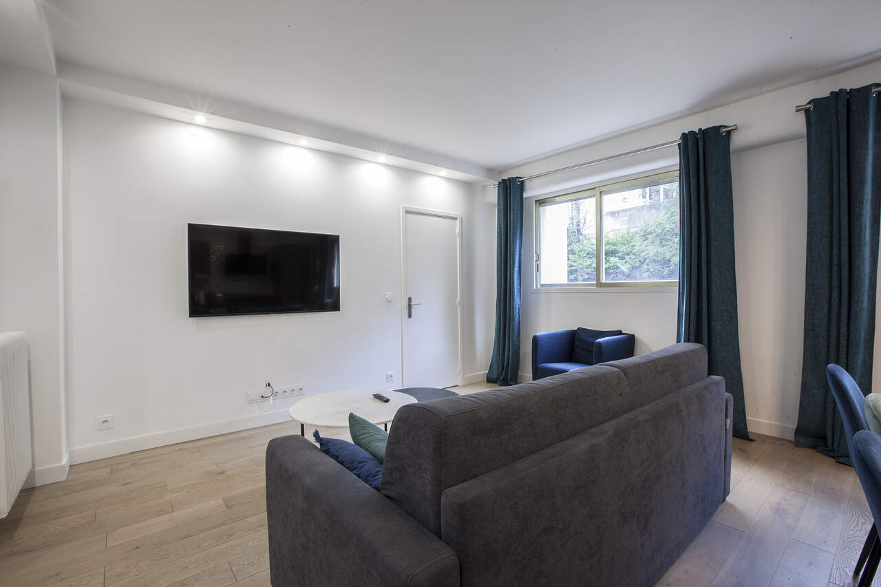 The living room