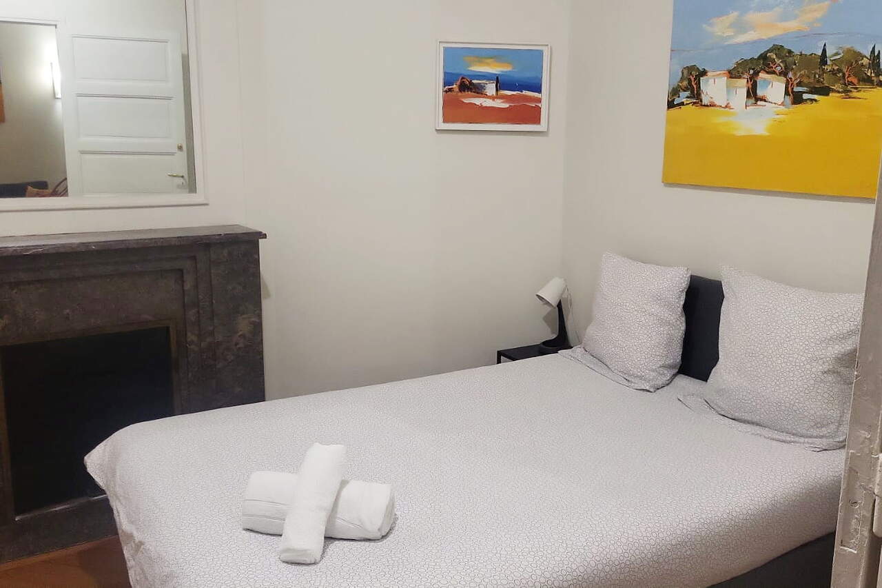 The bedroom