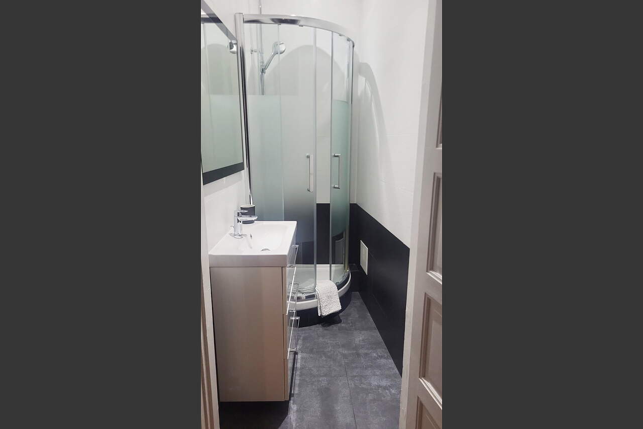 The bathroom