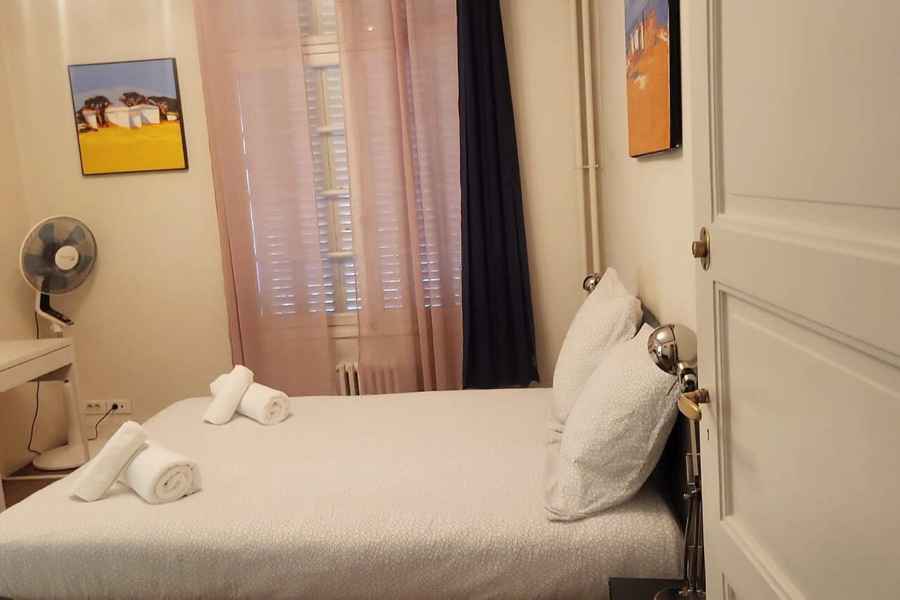 The bedroom