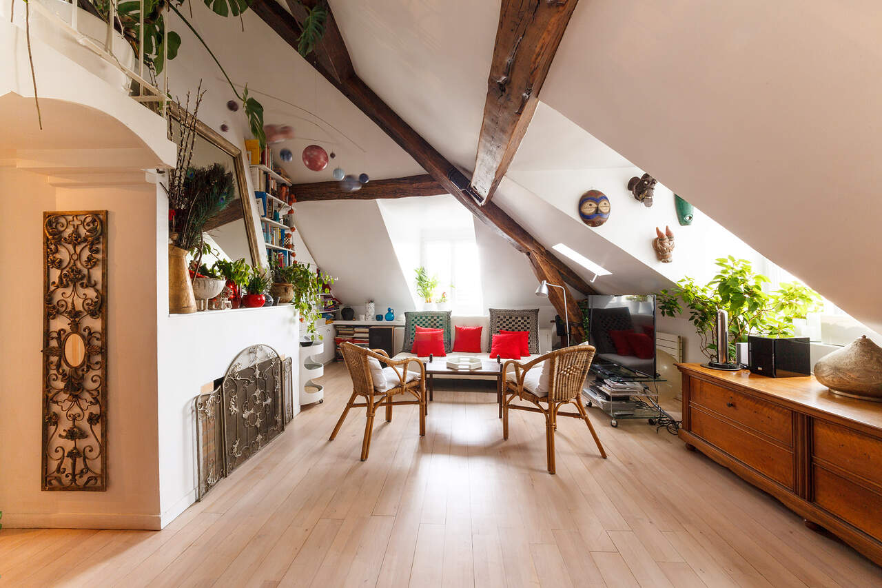 The living room